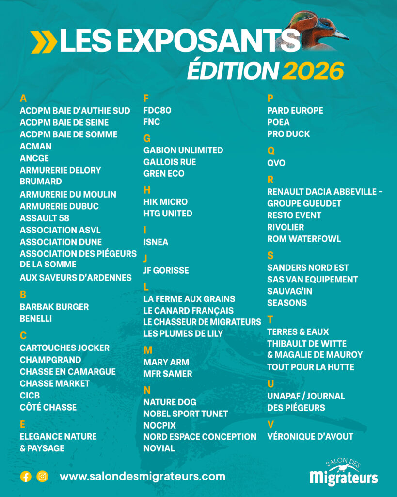 annonceweb exposants sdm26